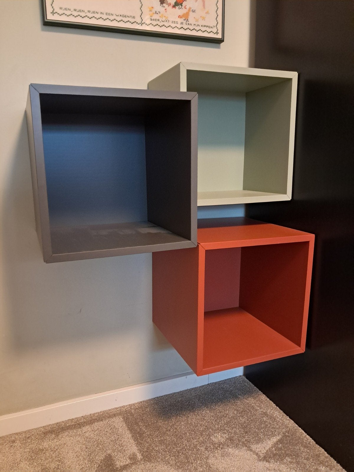 Ikea Eket kastjes 2 dezelfde afmeting, Ophalen, 25 tot 50 cm, Minder dan 150 cm, Minder dan 100 cm