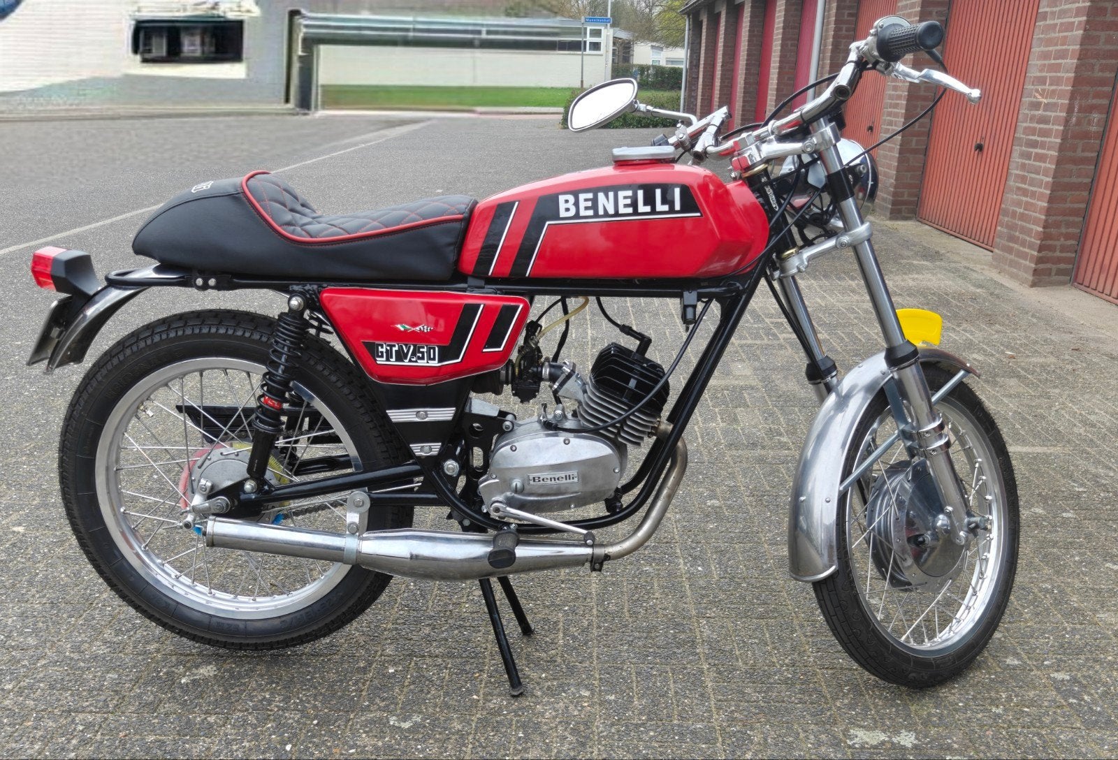 Benelli T50 - gtv50 Klassieke bromfiets in uitstekende staat, Ophalen, 4 versnellingen, 50 cc, Overige merken