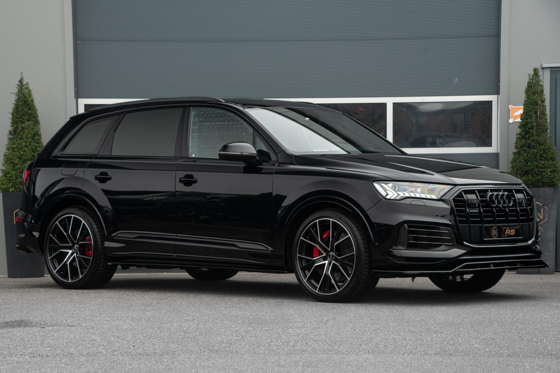 Audi Q7 55 TFSIe quattro Pro S-line|DAB|HUD|sfeerverlichting, Auto's, Automaat, Dealer onderhouden, Gebruikt, 2995 cc
