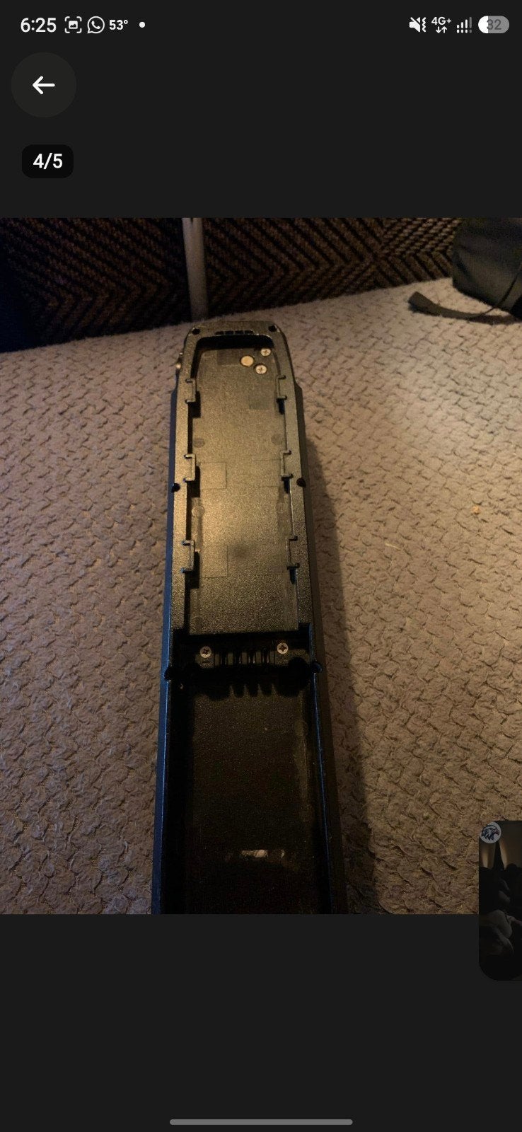 V20 5-pins fatbike accu (defect), Gebruikt