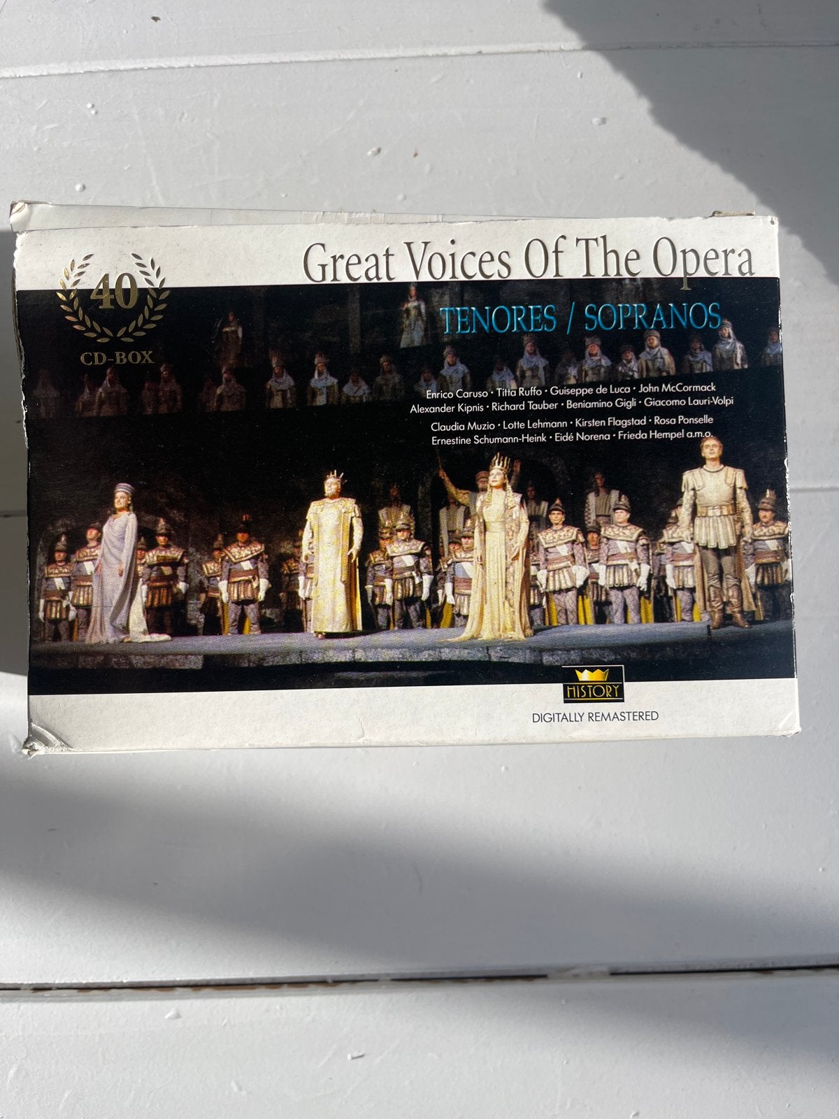 Great Voices Of The Opera - Tenoren / Sopranen CD-Box, Gebruikt, Boxset, Overige componisten, Opera of Operette