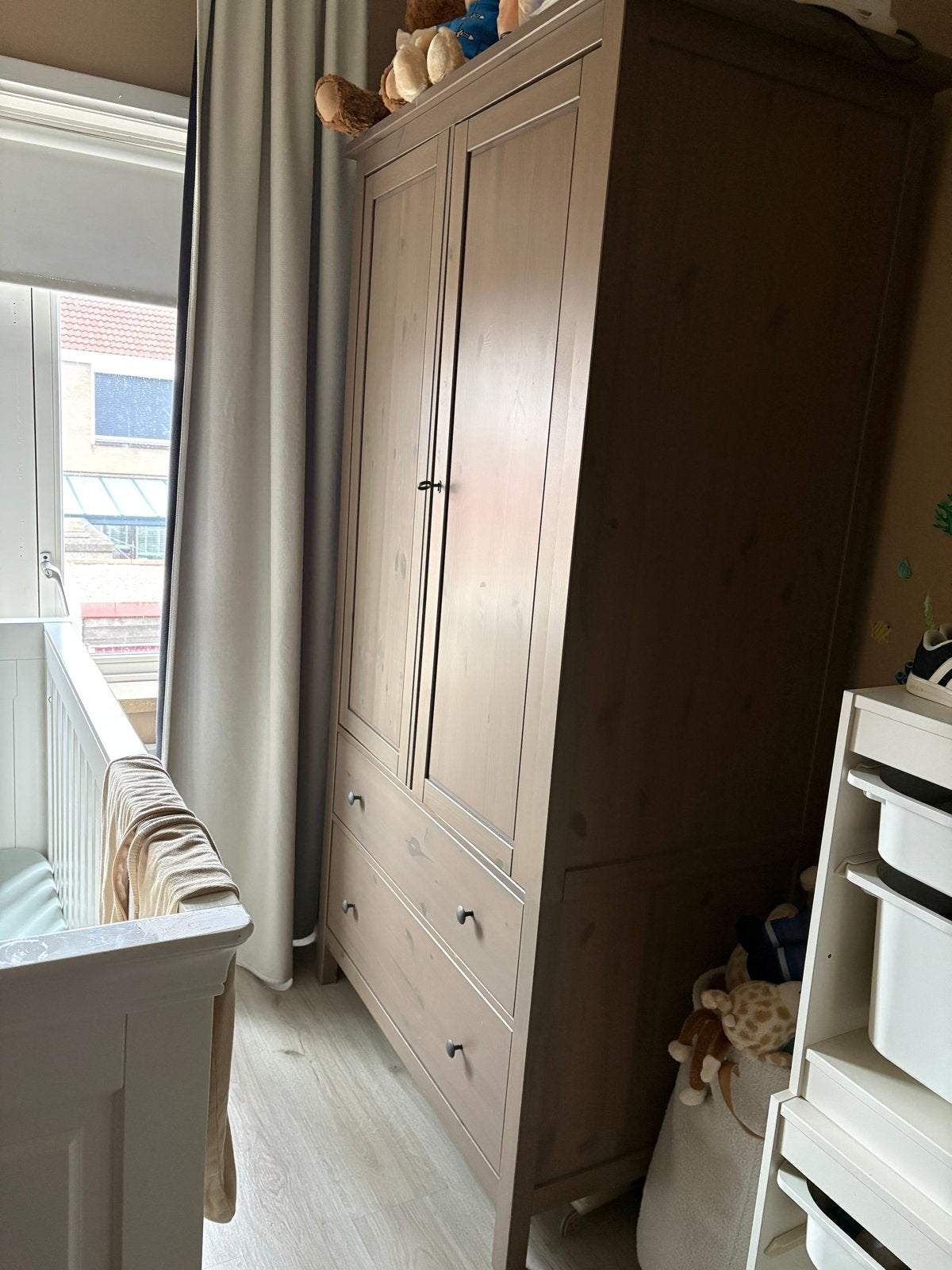 Ikea hemnes kledingkast, Ophalen, Gebruikt, 50 tot 100 cm, Met lade(s)