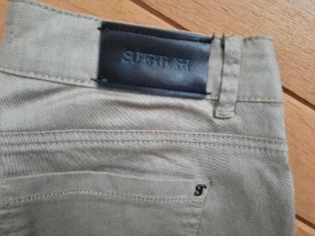 SUPERTRASH skinny spijkerbroek zand maat 27 - nieuw -, Kleding | Dames, Overige kleuren, Supertrash, Nieuw, Ophalen of Verzenden