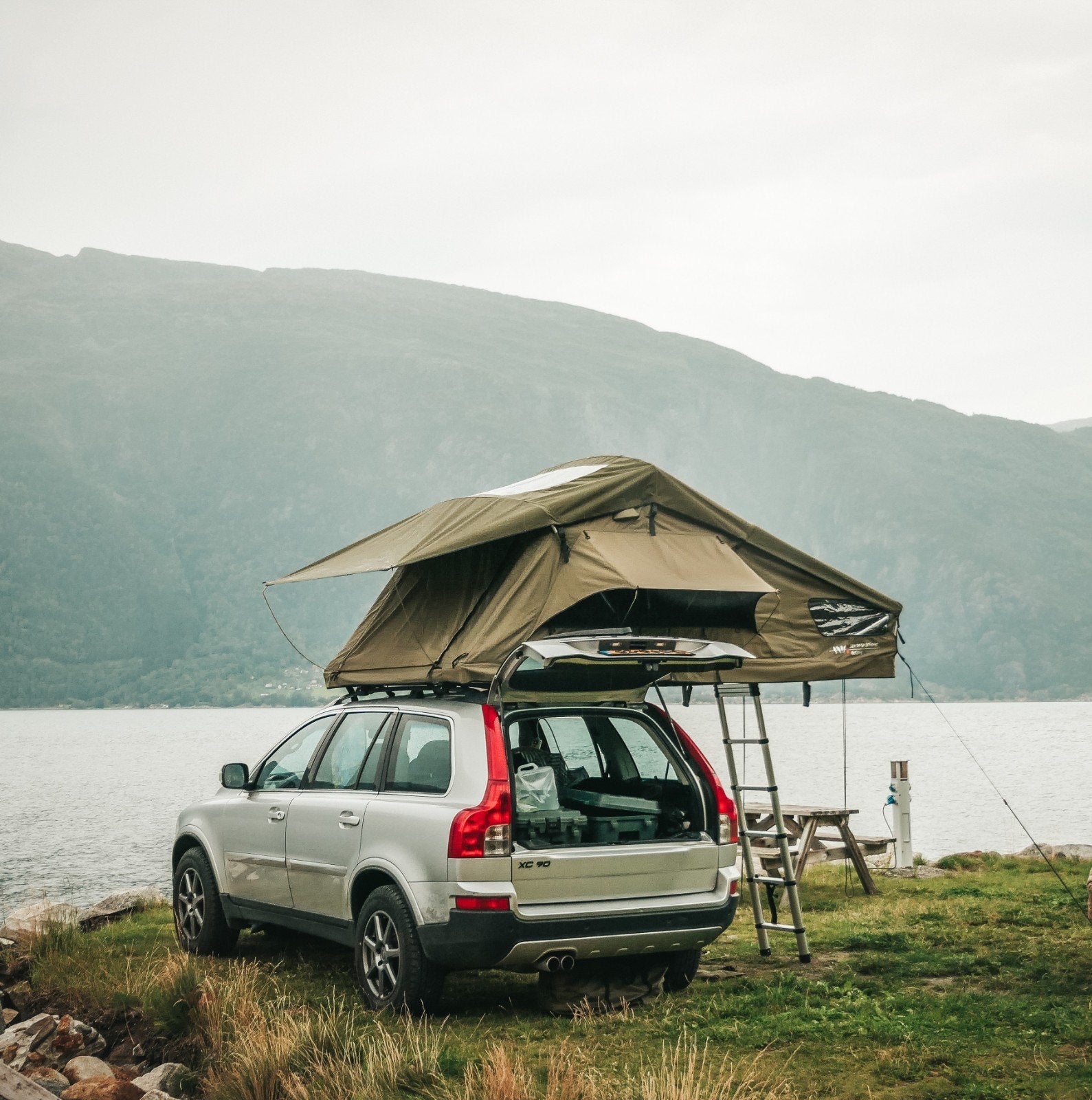 DTBD 180L Deluxe daktent incl. originele ondertent, Ophalen, Zo goed als nieuw