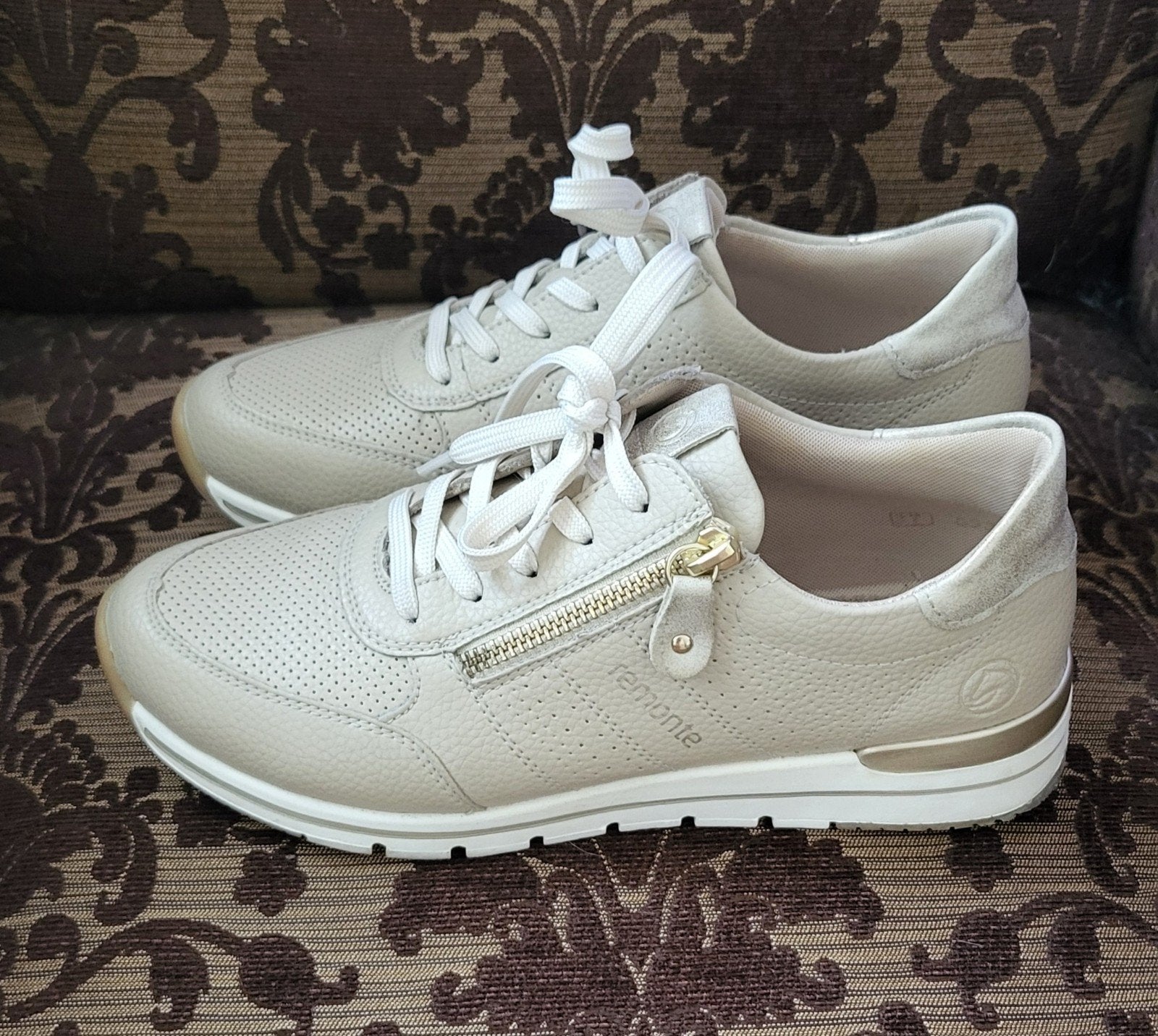 Remonte dames schoenen sneakers mt 37 beige., Beige, Remonte, Ophalen of Verzenden, Sneakers of Gympen