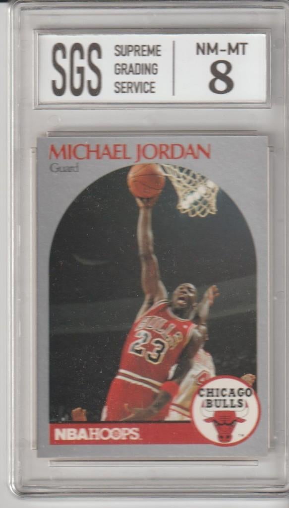 Michael Jordan graded card, Ophalen of Verzenden, Nieuw, Plaatje