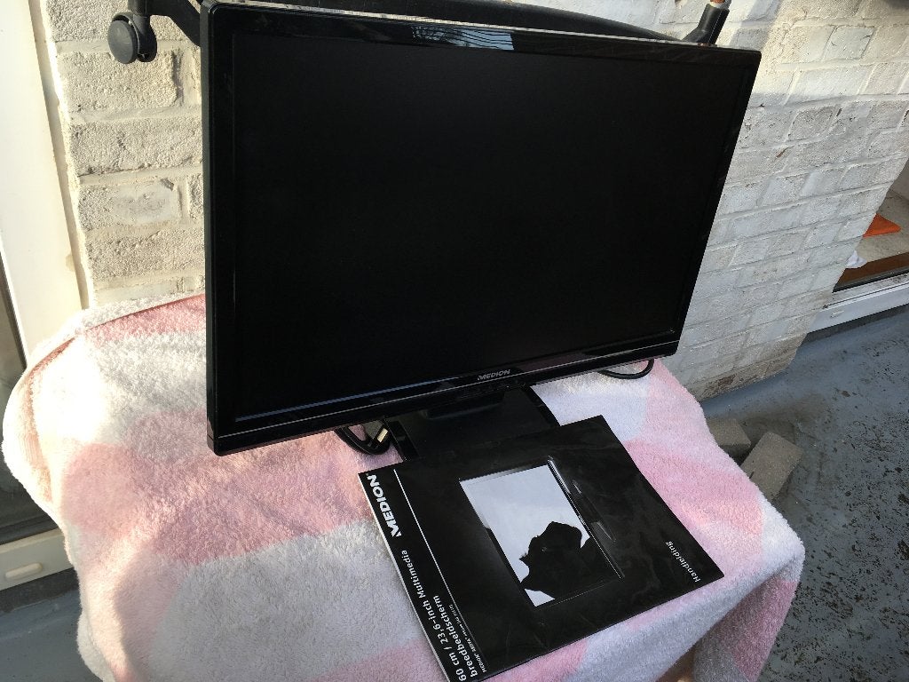 OK. 32 inch HD LED TV. Monitor, (Model: ODL32642H-DB), Ophalen, Gebruikt, DVI, LED