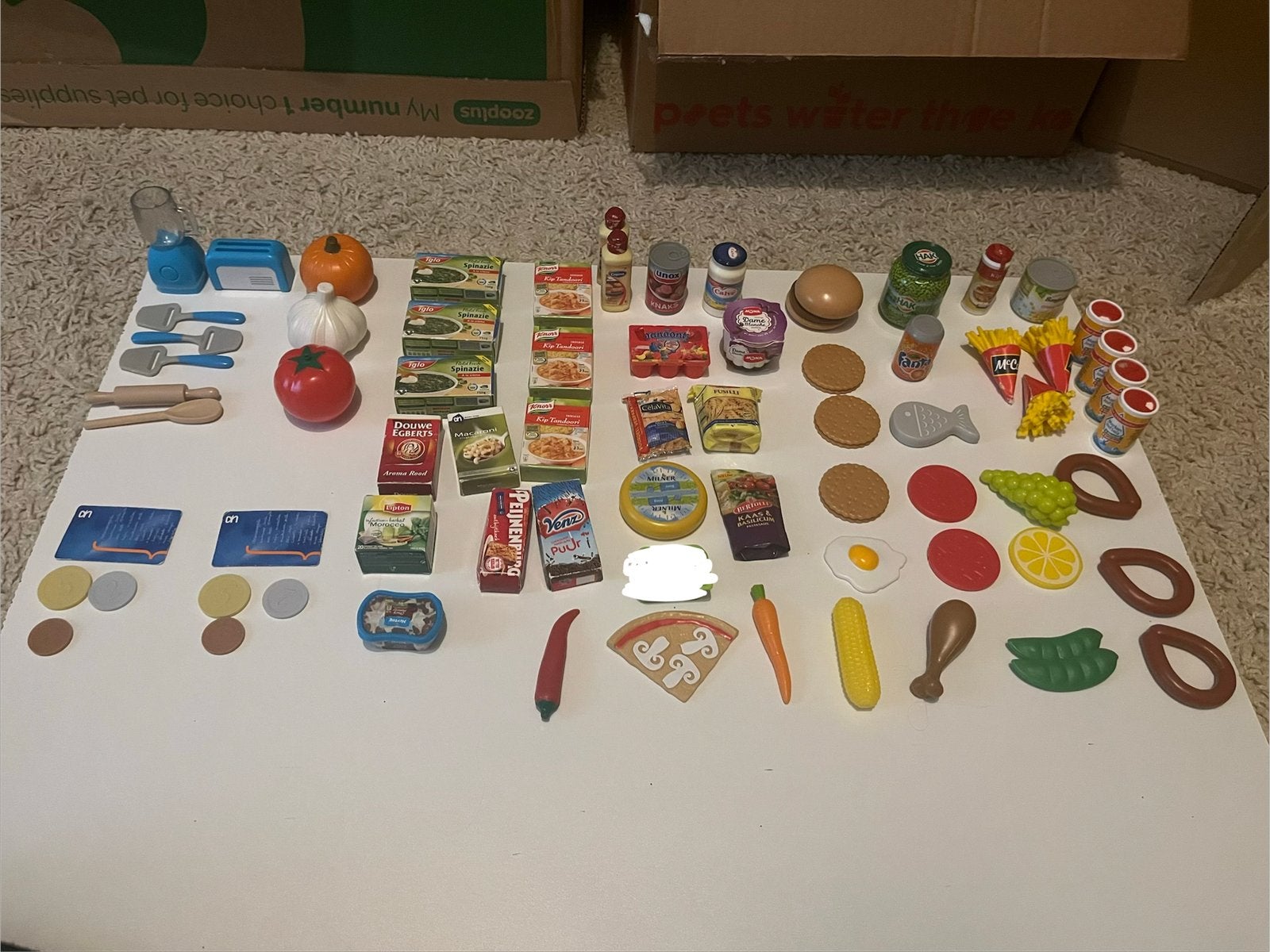 Ah minis 2012/2013 - Albert Heijn Minis - plastic mini’s, Ophalen of Verzenden, Gebruikt