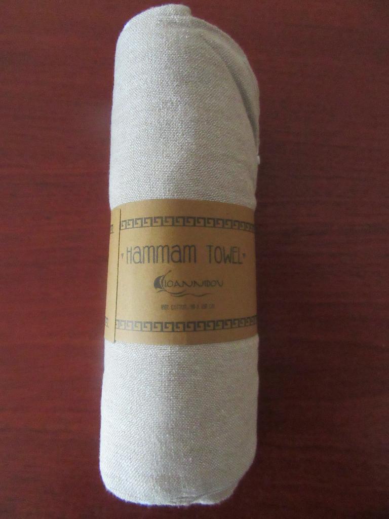 Hammam handdoek, Ophalen of Verzenden, Nieuw, Beige, Handdoek