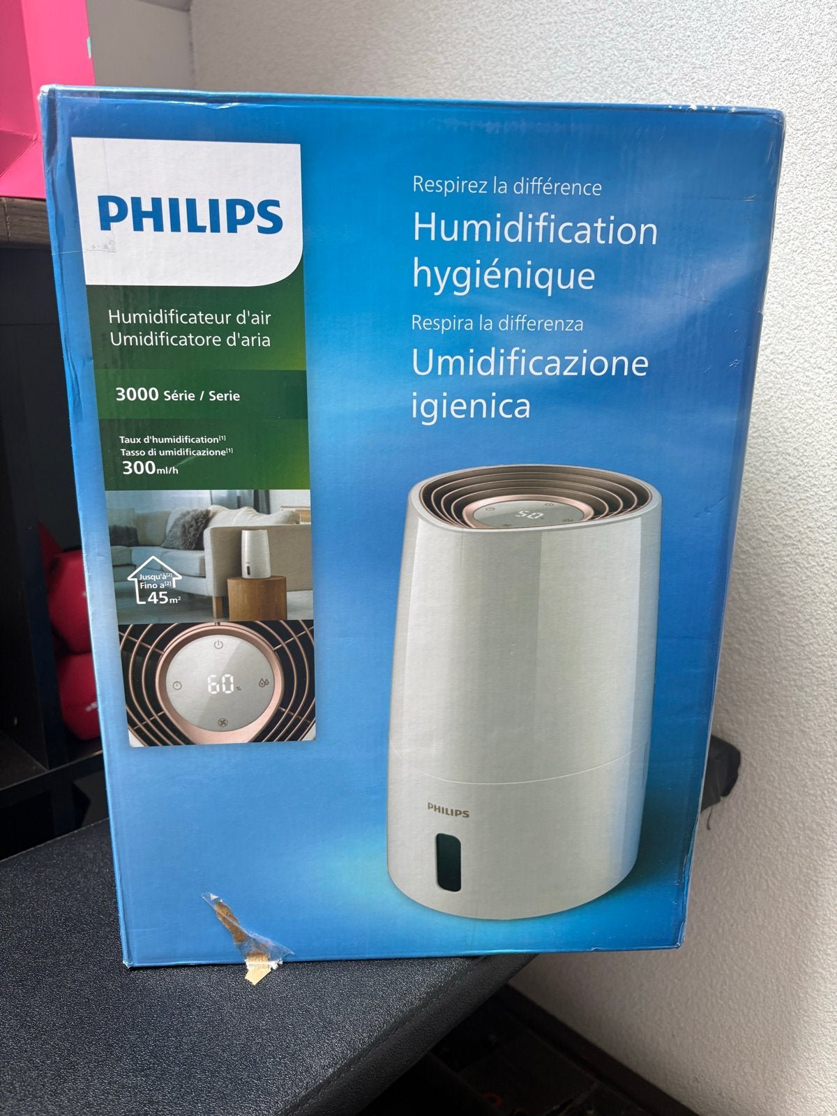 Philips Luchtbevochtiger 3000 Serie - Nieuw in doos, Ophalen, Nieuw, Luchtbevochtiger