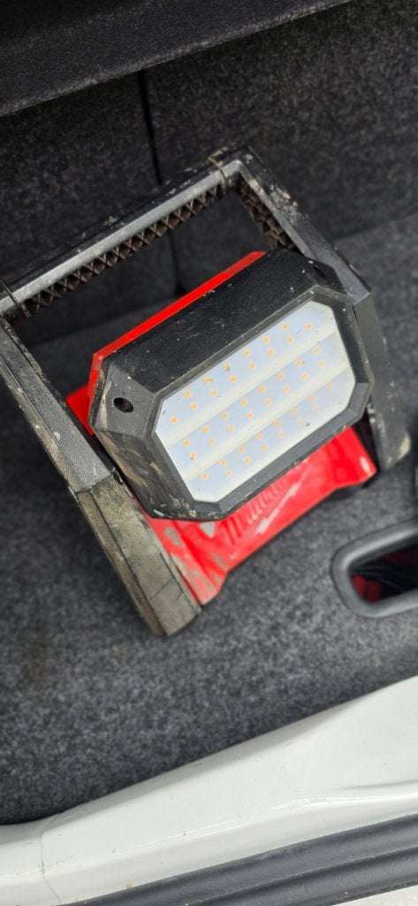 Milwaukee M18 HOAL Bouwlamp Werklamp, Ophalen of Verzenden, Gebruikt, Minder dan 50 watt, Lamp