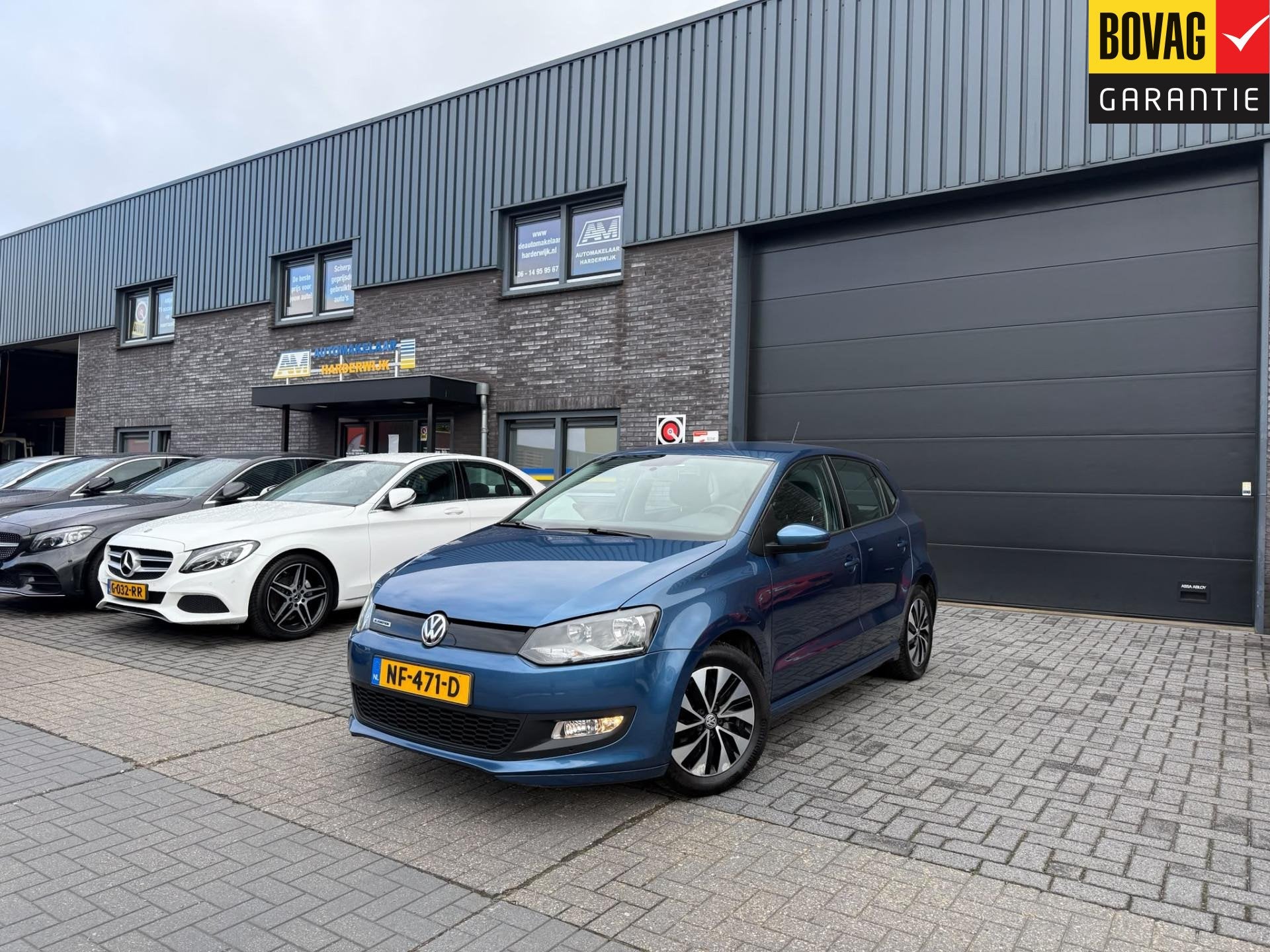 Volkswagen Polo 1.0 BlueMotion Edition | 1E EIGENAAR | 3/6/1, Voorwielaandrijving, Stof, Blauw, Origineel Nederlands