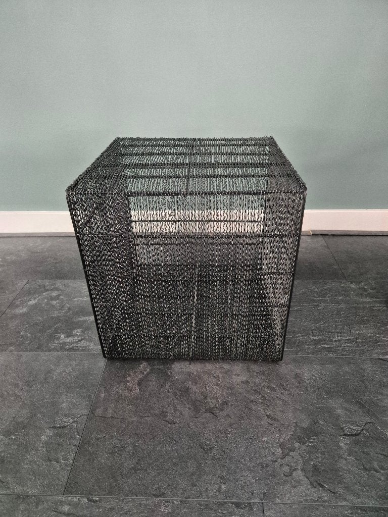 Bijzettafel, Huis en Inrichting, Tafels | Bijzettafels, Ophalen, Minder dan 45 cm, Minder dan 55 cm, Gebruikt