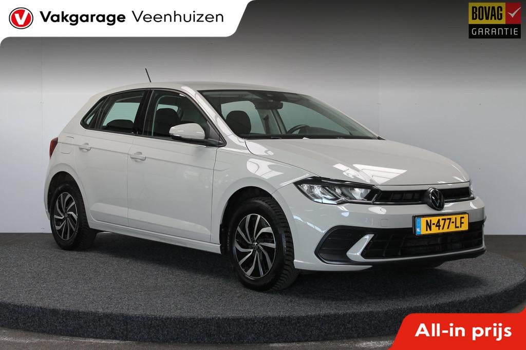 Volkswagen Polo 1.0 TSI Life|Rijklaar prijs|Camera|LED|Carpl, 12 maanden, Stof, Gebruikt, 1072 kg