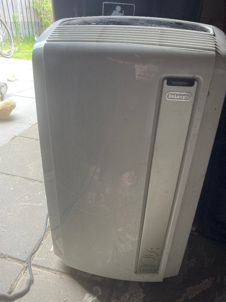 DeLonghi Pinguino Airconditioner, Ophalen, Gebruikt, 3 snelheden of meer, Afstandsbediening