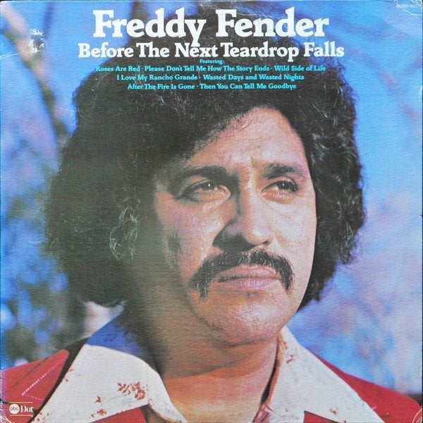 Freddy Fender  Before The Next Teardrop Falls  lp, Gebruikt, 1970 - 1979, 12 inch, Inclusief binnenhoes