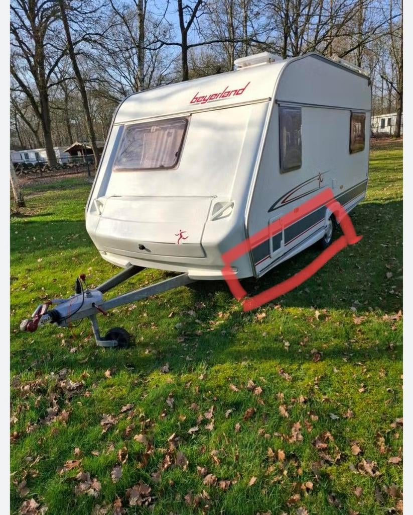Beijerland side skirt/zij spoiler, Caravans en Kamperen, Caravan accessoires, Ophalen