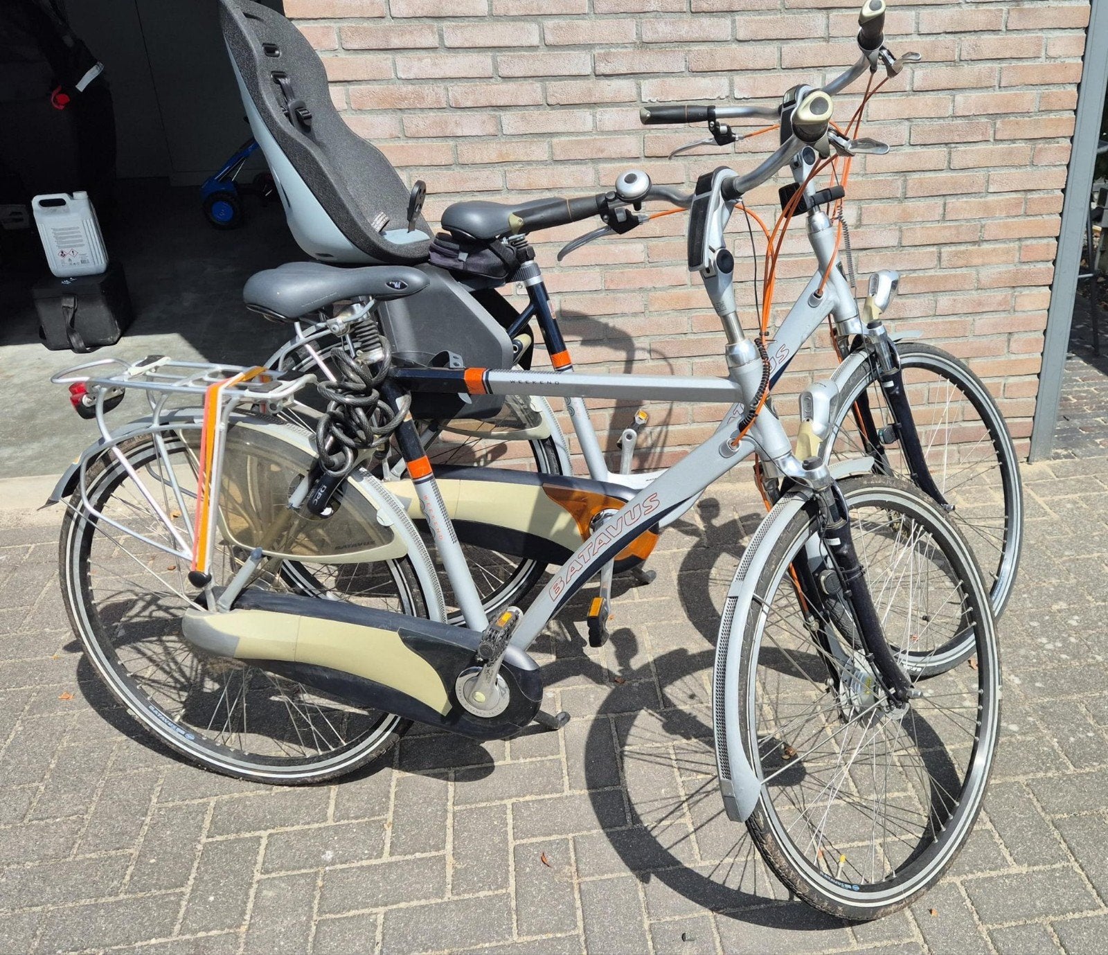 Set Batavus Weekend dames- en herenfiets (53 en 57 cm), Fietsen en Brommers, Fietsen | Dames | Damesfietsen, 53 tot 56 cm, Ophalen
