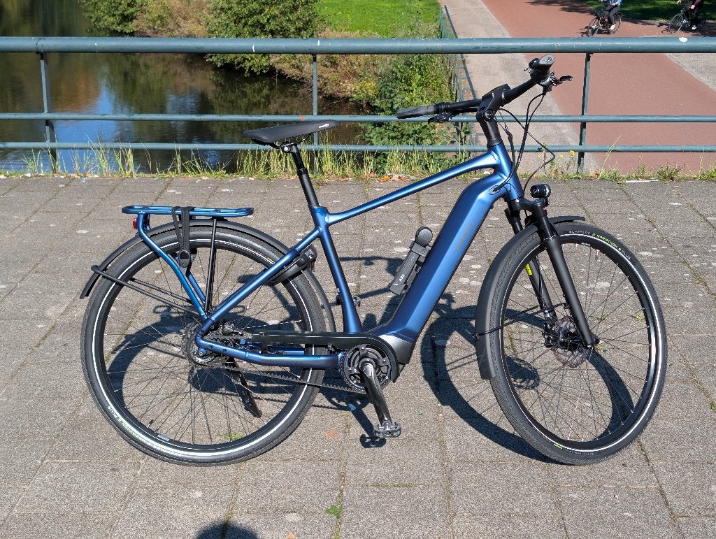 Giant Dailytour E+ 1, Fietsen en Brommers, Gebruikt, 50 km per accu of meer, 55 tot 59 cm, Ophalen