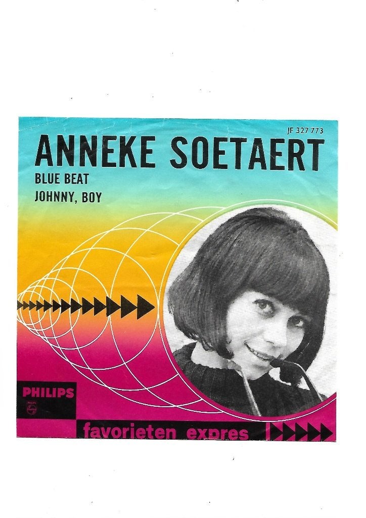 Anneke Soetaert* Blue Beat.1965 Favorieten expres Nederbeat., Cd's en Dvd's, Vinyl Singles, 7 inch, Ophalen of Verzenden, Zo goed als nieuw