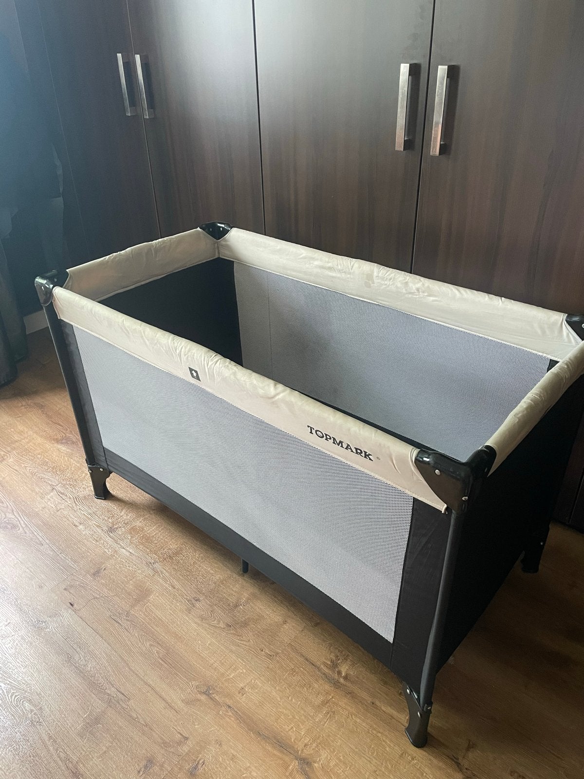 Topmark campingbedje met matras, Kinderen en Baby's, Ophalen, 70 tot 85 cm, 140 tot 160 cm, Zo goed als nieuw