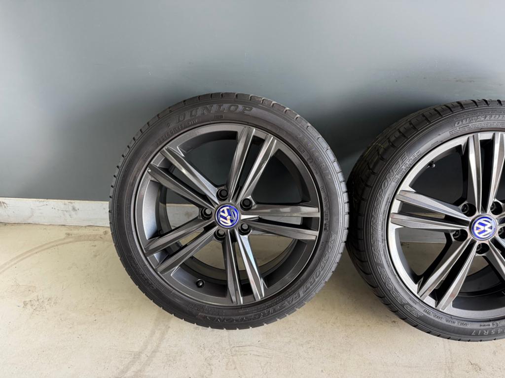 Vw Golf 17 inch sebring velgen 5x112 Origineel 225/45/17, Banden en Velgen, 17 inch, Ophalen of Verzenden, Zomerbanden