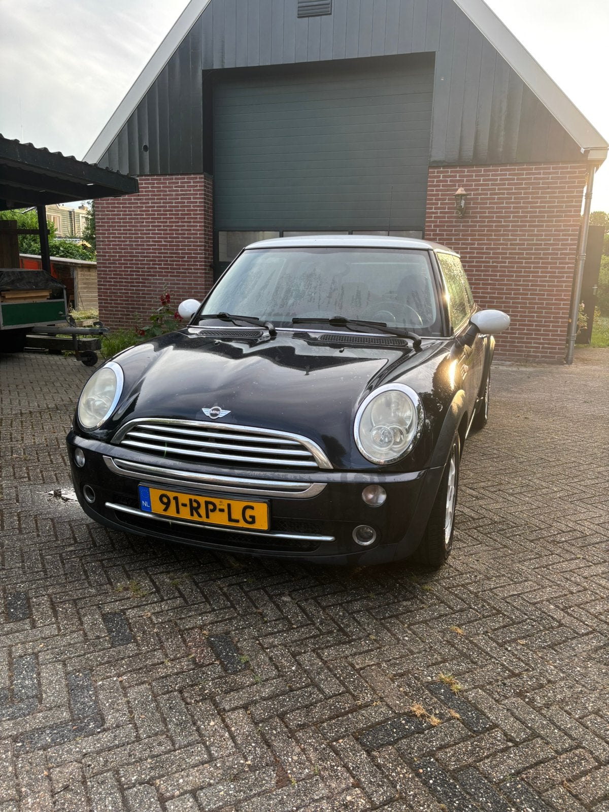 Mini 1.6 16V Cooper 2005 Zwart, Auto-onderdelen, Ophalen, Gebruikt, Universele onderdelen