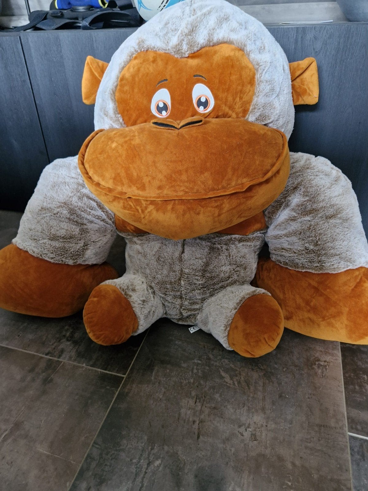 Grote knuffel donky kong .Zo goed als nieuw, Ophalen, Zo goed als nieuw, Middelgroot (20 tot 80 cm), Bruin