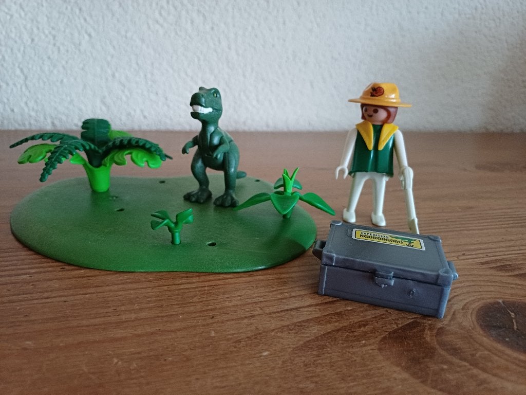 Playmobil dino expeditie, Kinderen en Baby's, Ophalen of Verzenden, Zo goed als nieuw, Losse onderdelen, Figuren