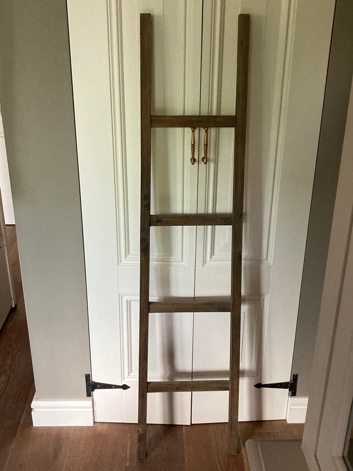 Decoratieve ladder, Huis en Inrichting, Woonaccessoires | Overige, Ophalen, Hout, Bruin, Landelijk