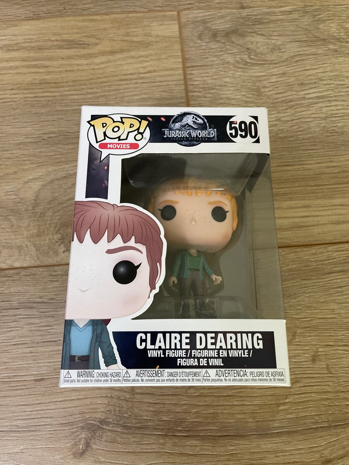 Funko Pop! Claire Dearing #590 Jurassic World, Ophalen of Verzenden, Zo goed als nieuw