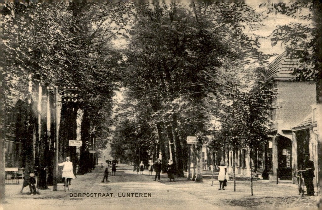 Lunteren Dorpsstraat # 176, Verzenden, 1920 tot 1940, Gelopen, Gelderland