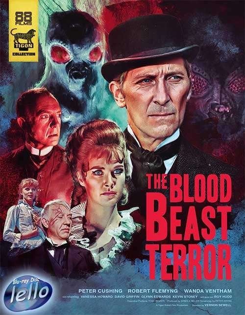 Blu-ray: The Blood Beast Terror, L.E. (1968 Peter Cushing)UK, Ophalen of Verzenden, Nieuw in verpakking, Horror