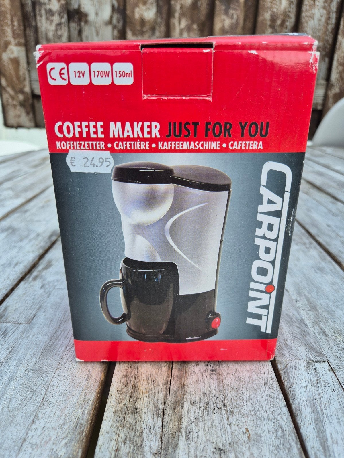Carpoint 12V Koffiezetapparaat voor onderweg, Auto diversen, Auto-accessoires, Ophalen, Zo goed als nieuw