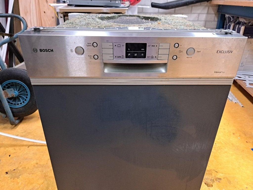Bosch inbouw vaatwasser Exclusiv Silent plus, Ophalen, Gebruikt, Minder dan 85 cm, 60 cm of meer