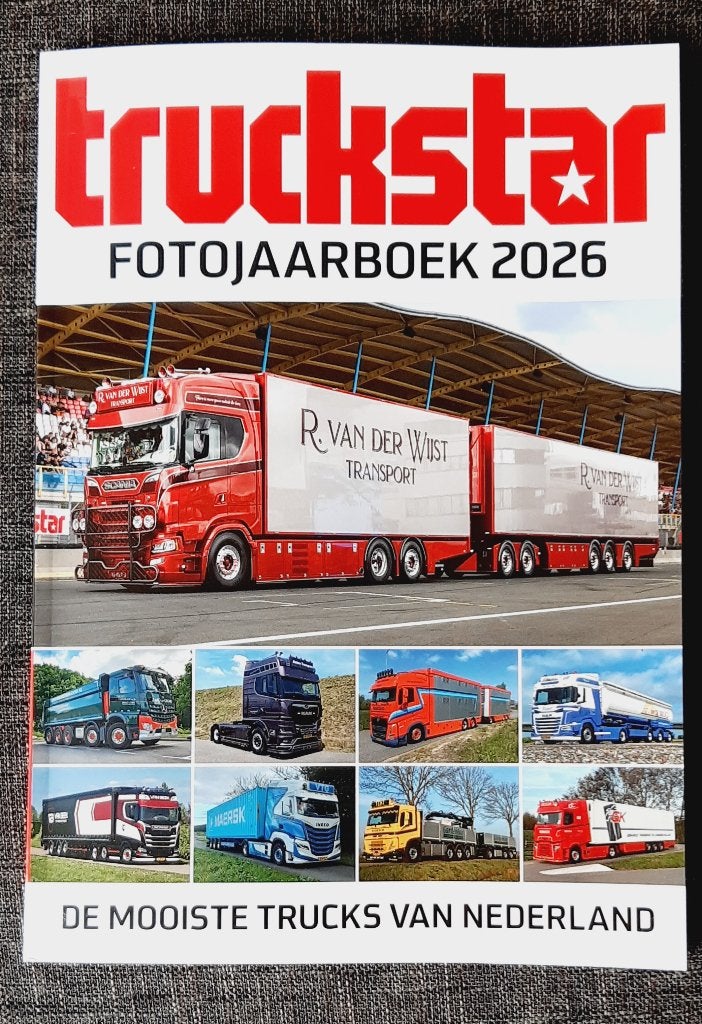 Truckstar Fotojaarboek 2026, Ophalen of Verzenden, Nieuw, Vrachtwagen