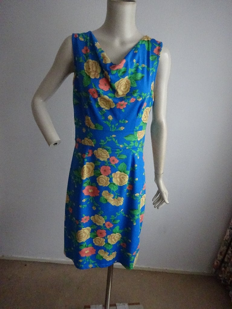 King Louie jurk mt L, Kleding | Dames, Jurken, Maat 38/40 (M), Meerkleurig, Ophalen of Verzenden, Zo goed als nieuw