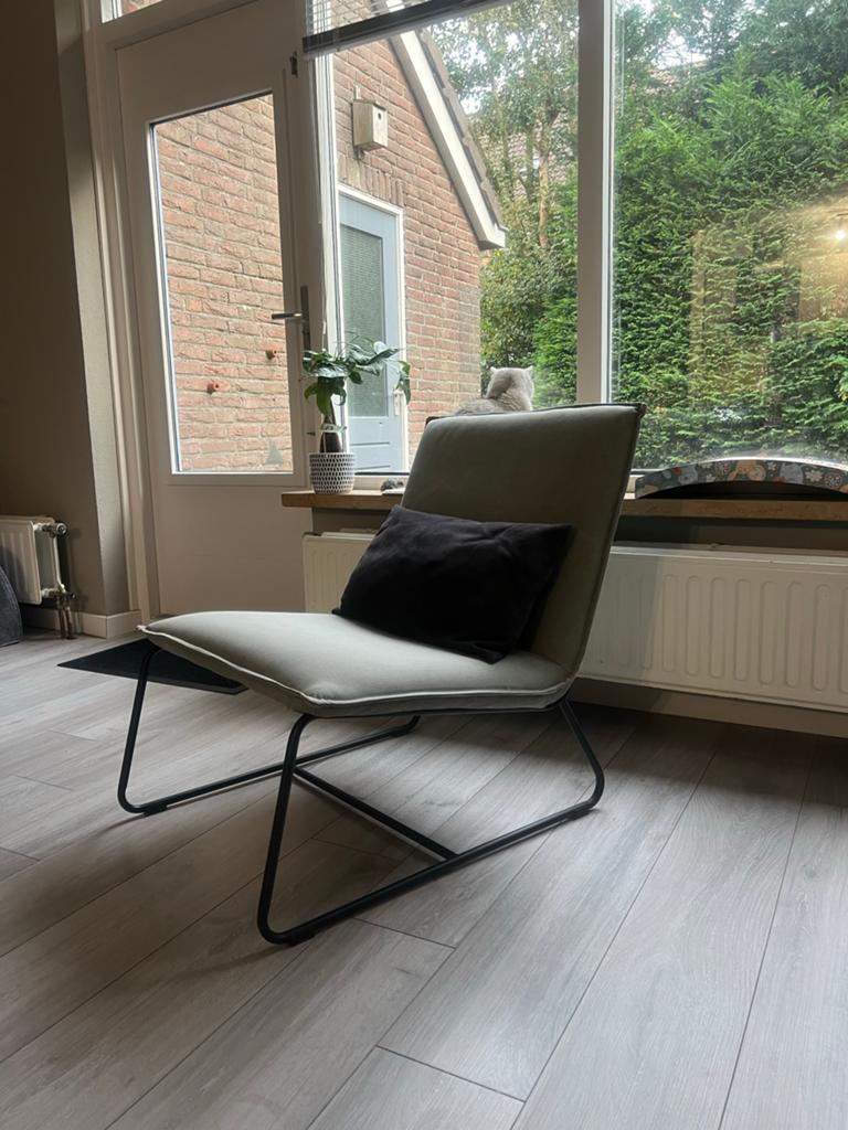 Loods 5 fauteuil / loungestoel, Ophalen, Zo goed als nieuw, Metaal