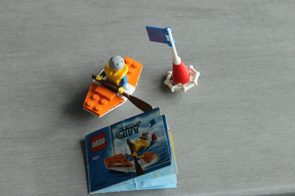 lego city coastguard kayak 5621, City, Lego, Ophalen of Verzenden, Zo goed als nieuw