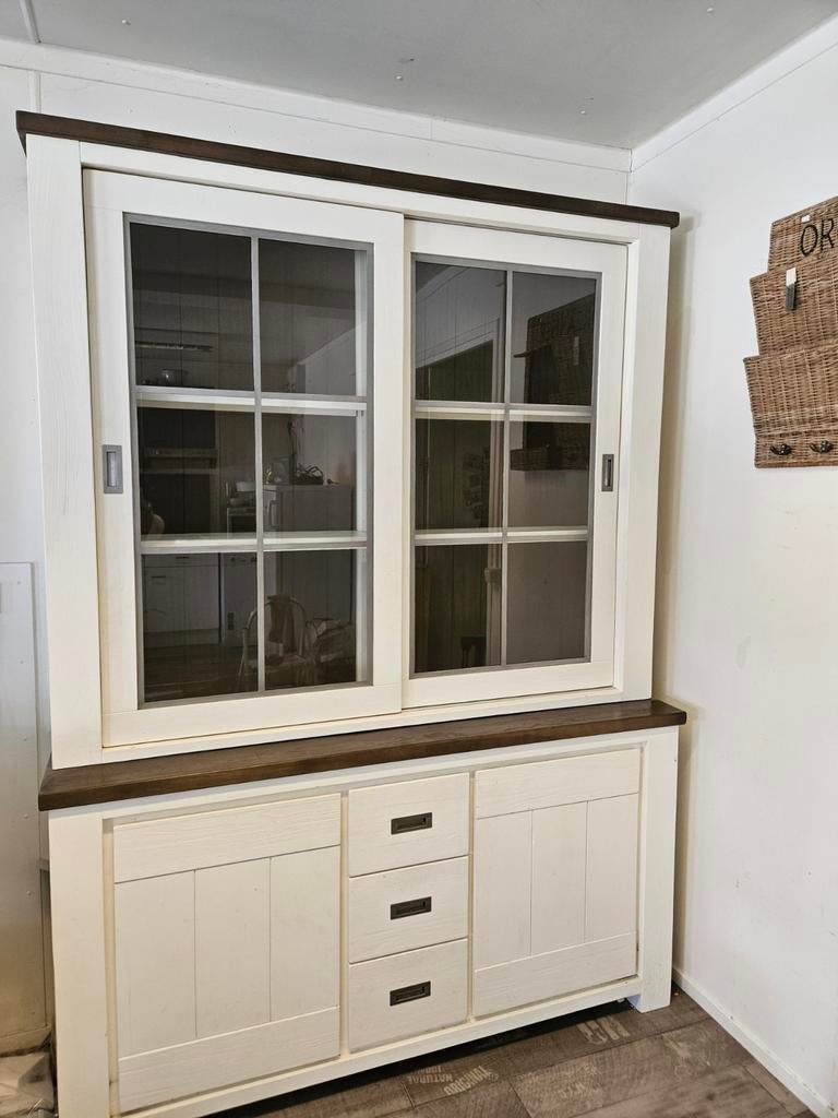 Happy@Home Eetkamerset, Salontafel, TV-meubel, Buffetkast, Huis en Inrichting, Ophalen, Gebruikt, Landelijk, 6 tot 8 stoelen