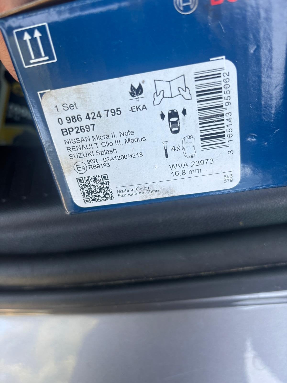 Remblokken nieuwe, Auto-onderdelen, Ophalen, Nieuw
