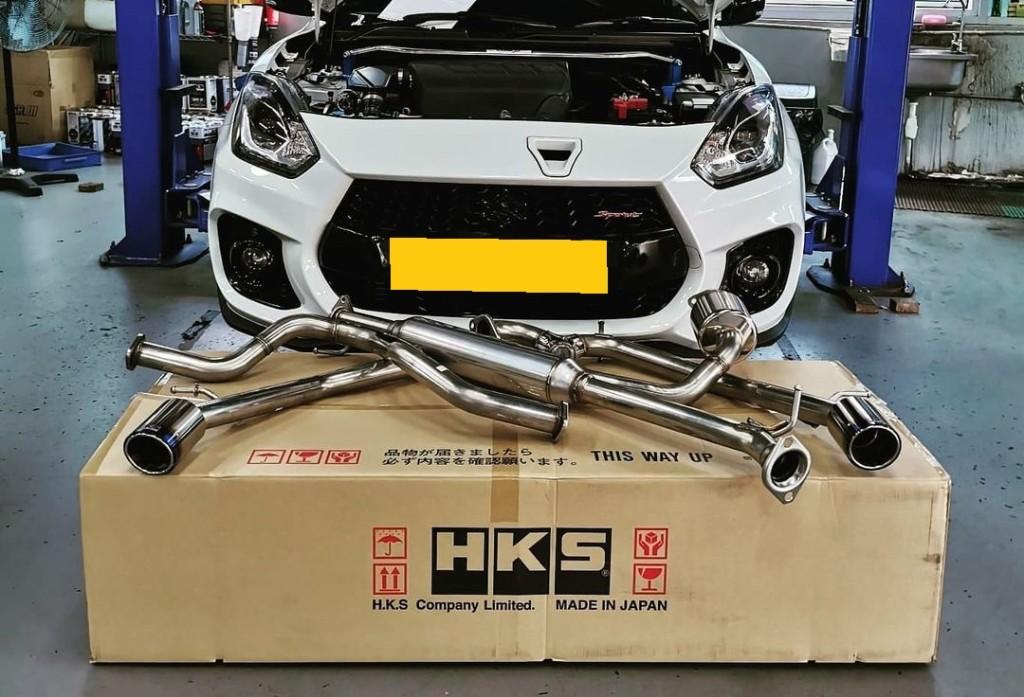 HKS Hi Power Spec L II Uitlaat Suzuki Swift Sport ZC33S 17+