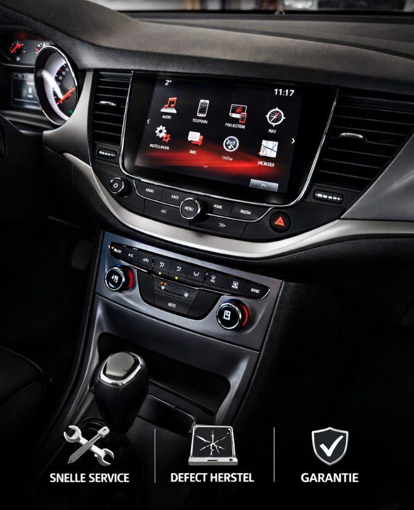 Reparatie Opel Astra K LCD Schermradio/ Navi Intellilink 900, Auto diversen, Autoradio's, Info@mrautosystemen.nl, -, Nieuw, Ophalen of Verzenden