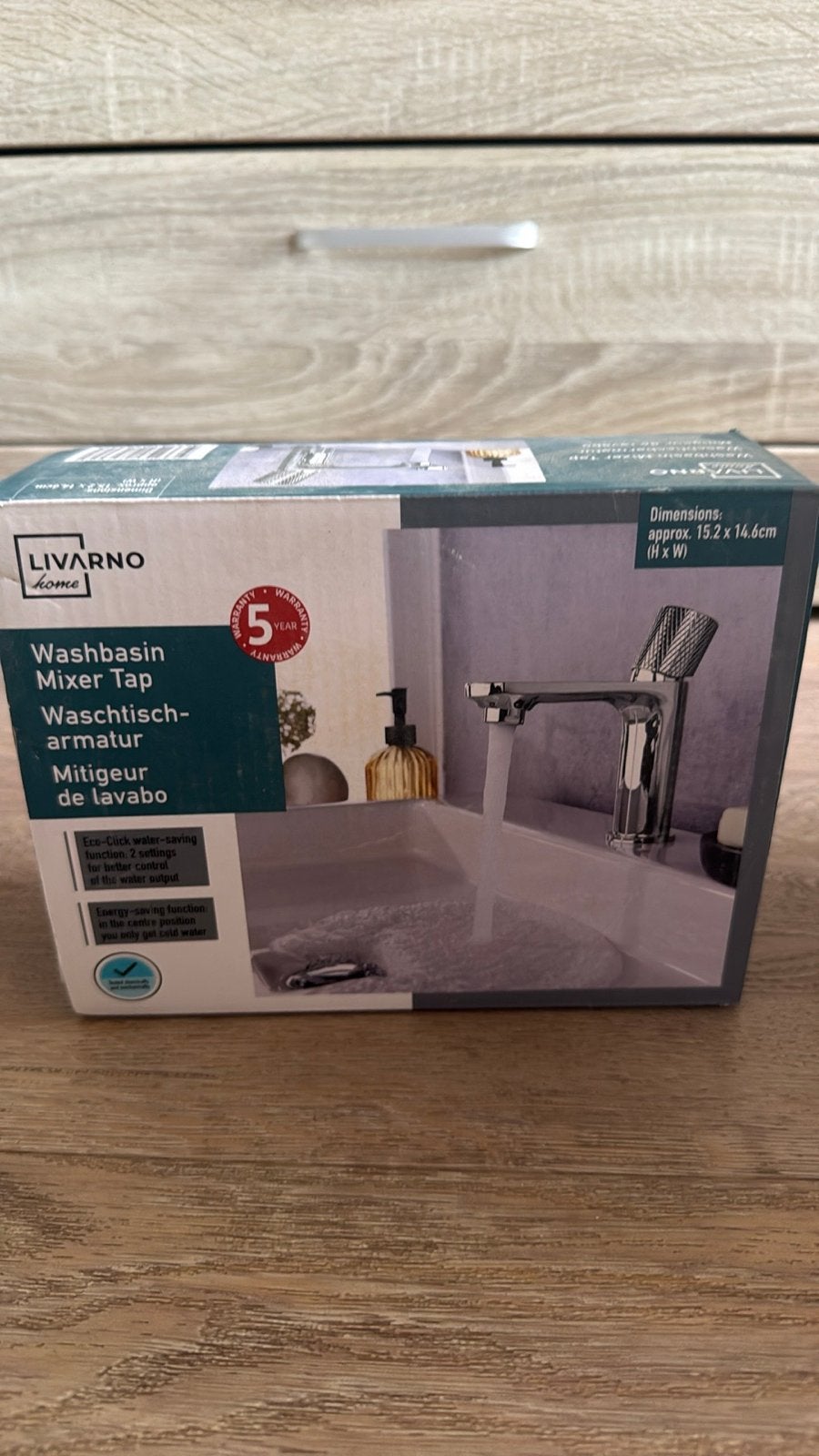 LIVARNO home Wastafel Mengkraan - Nieuw in doos, Ophalen, Nieuw, Kraan