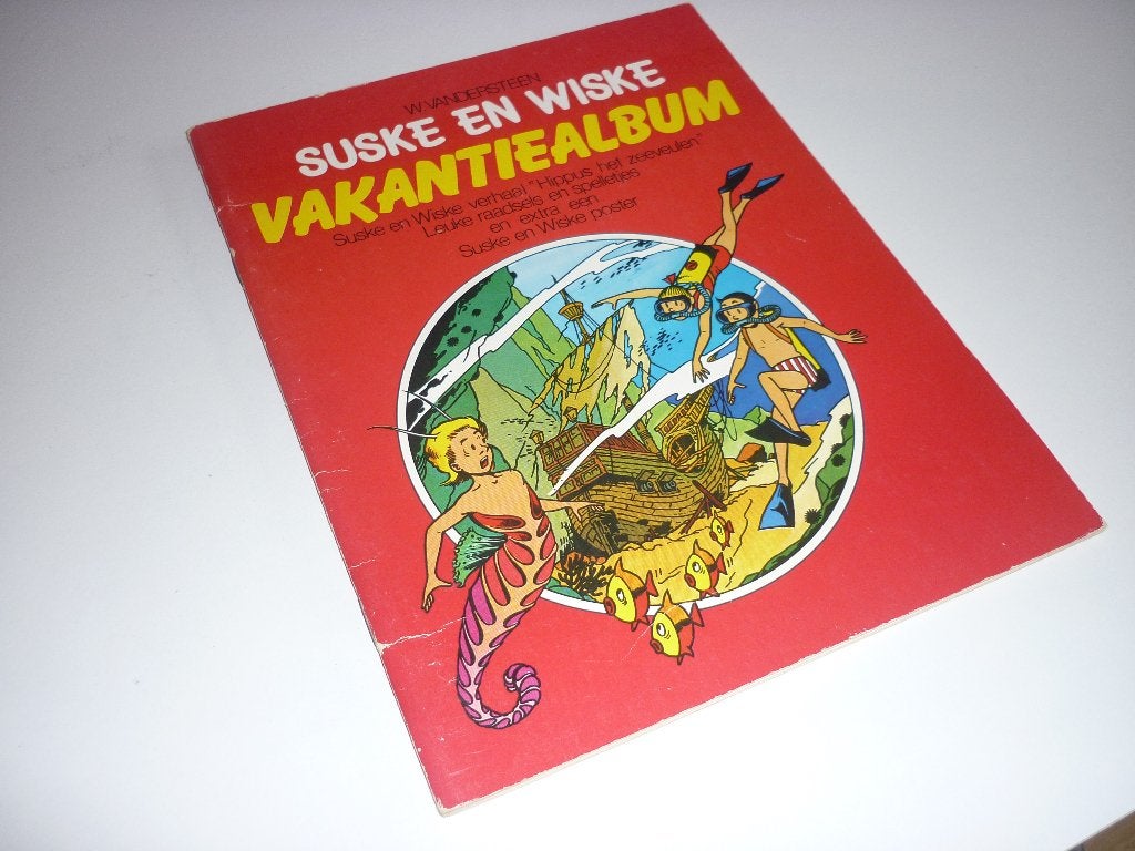 Suske en Wiske: Vakantiealbum (1977), Eén stripboek, Ophalen of Verzenden, Gelezen