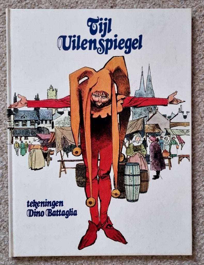 Tijl Uilenspiegel - Oberon uitgave HC - 1978, Boeken, Dino Battaglia, Eén stripboek, Ophalen of Verzenden, Zo goed als nieuw