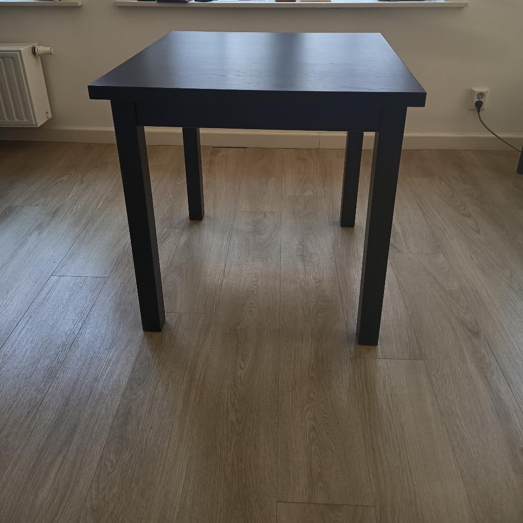 IKEA nordviken klaptafel zwart, Ophalen, 50 tot 100 cm, 50 tot 100 cm, Zo goed als nieuw