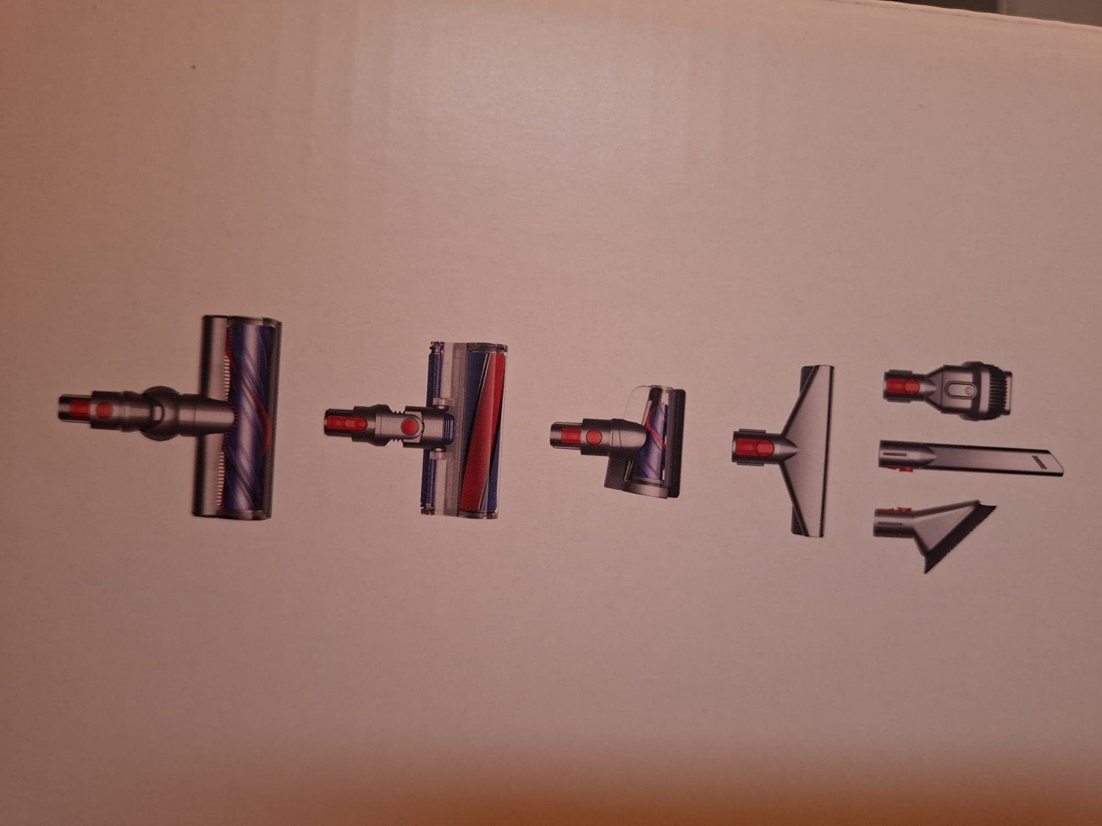 Dyson V8 opzetstukken en wandhouders - Nieuw, Ophalen of Verzenden, Nieuw, Inclusief accessoires, Dyson