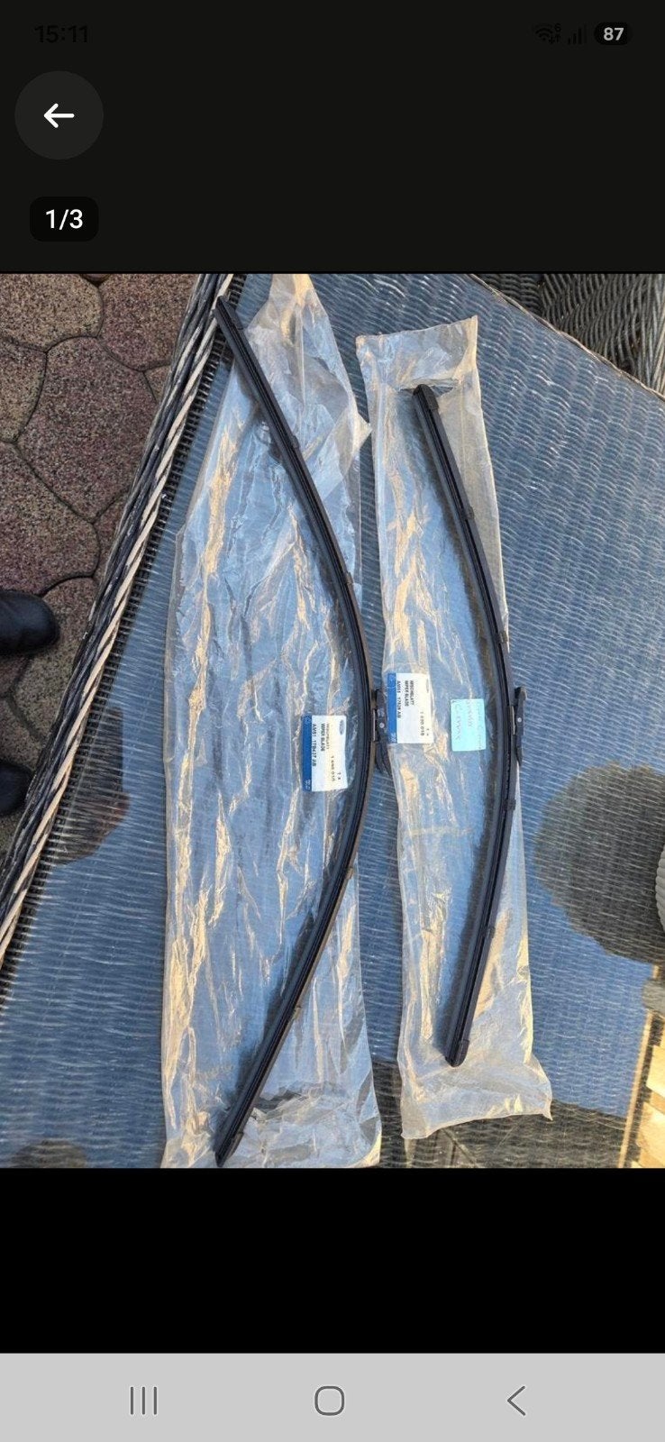 Nieuwe Flatblade Ruitenwissers voor Ford Grand C-Max, Ophalen of Verzenden, Nieuw, Ford