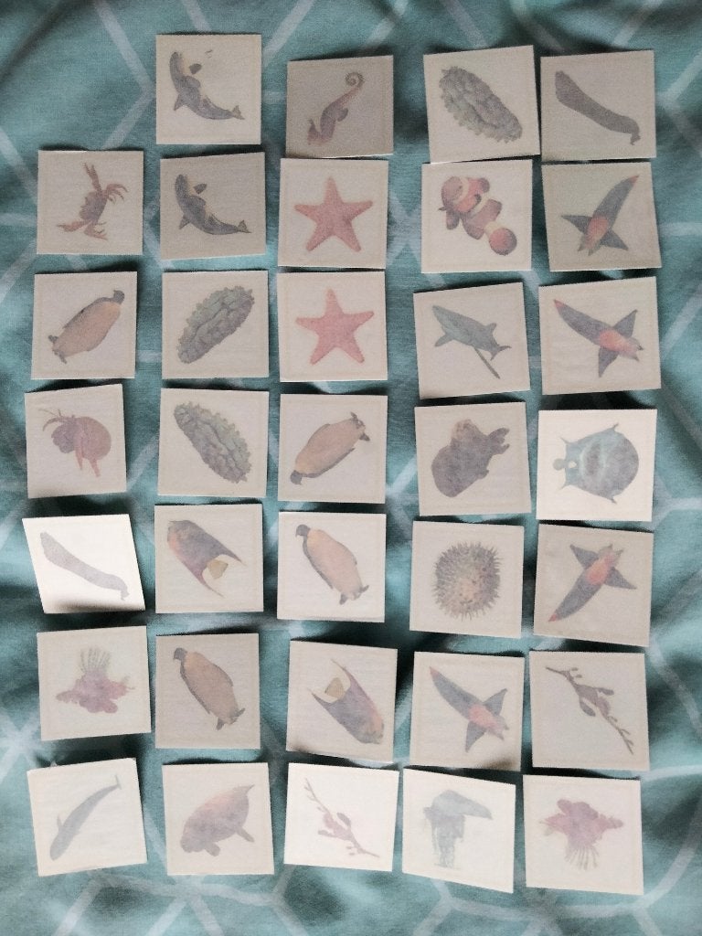 stickers en plaatjes mag los weg oph of verz, Ophalen, Meerdere stickers